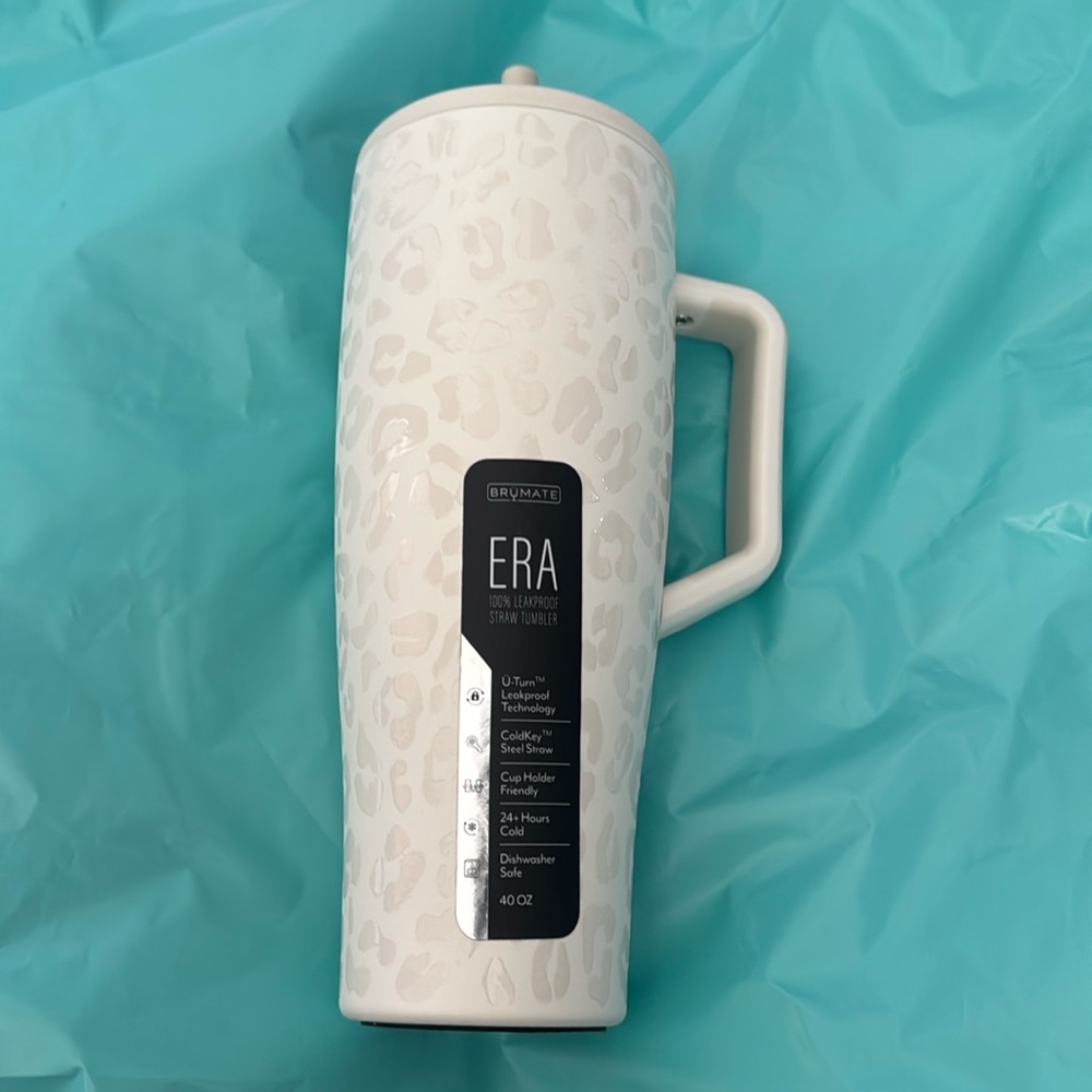 Brumate Era 40oz - Limestone Leopard New With Tags